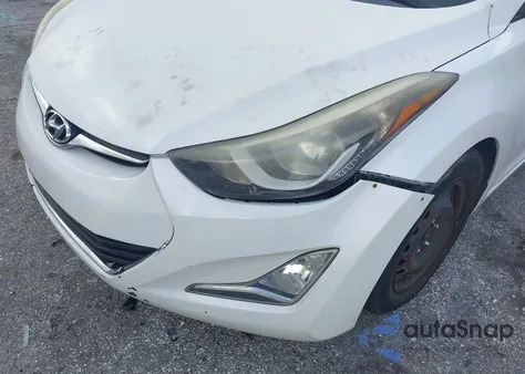 2016 Hyundai Elantra Se from USA, damaged, VIN 5NPDH4AE1GH743937
